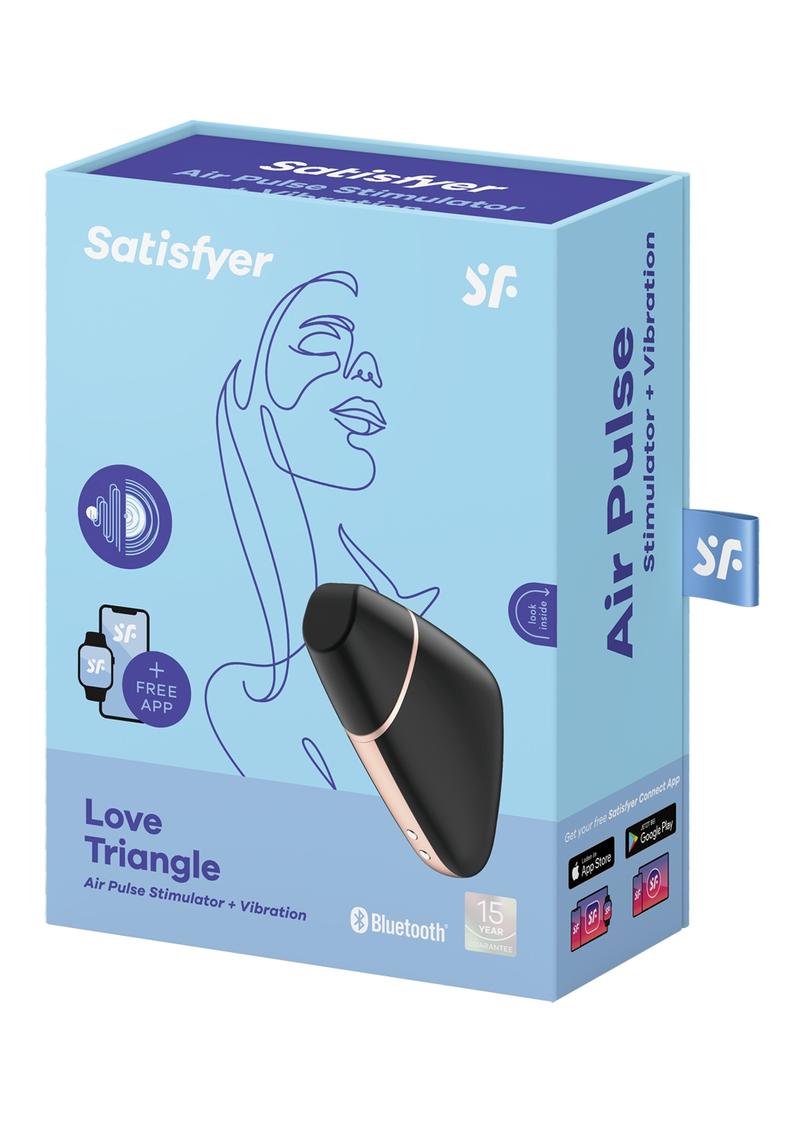 Satisfyer Love Triangle Rechargeable Silicone Clitoral Stimulator