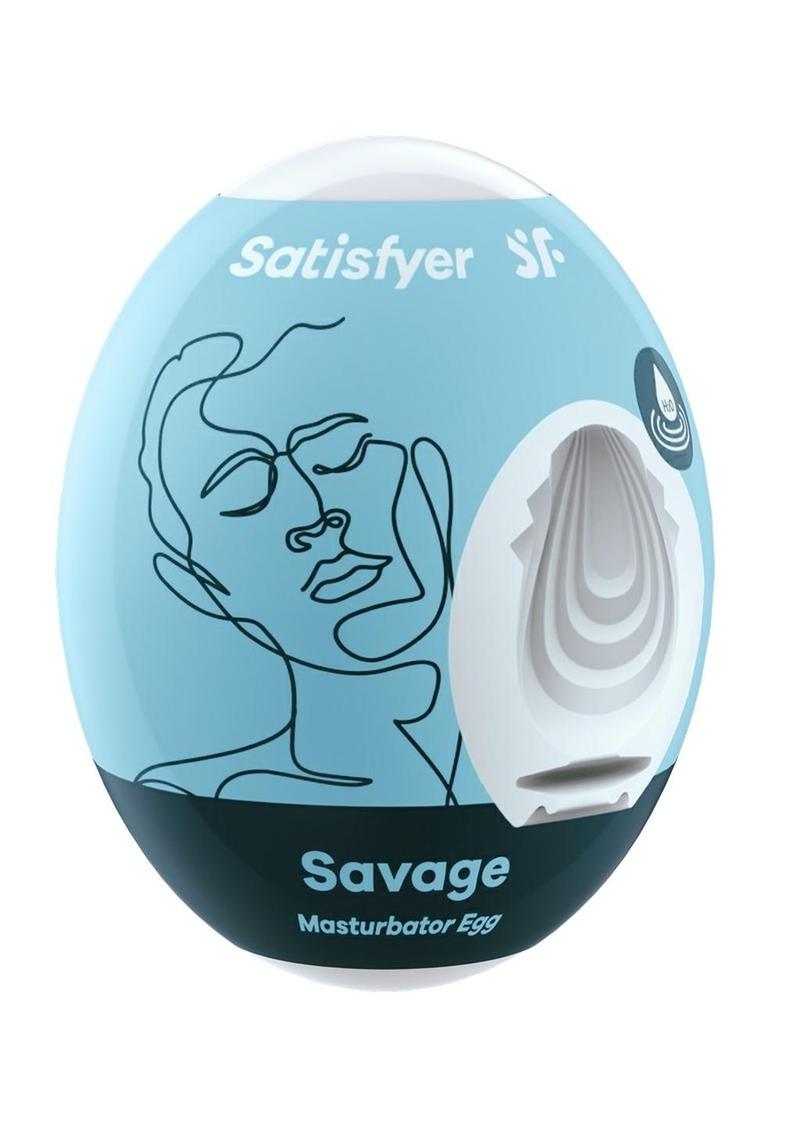 Satisfyer Masturbator Egg 3 Pack Set (Savage