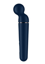 Satisfyer Planet Wand-Er Rechargeable Silicone Body Massager - Blue