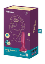 Satisfyer Plug-Ilicious 2 Silicone Vibrating Anal Plug