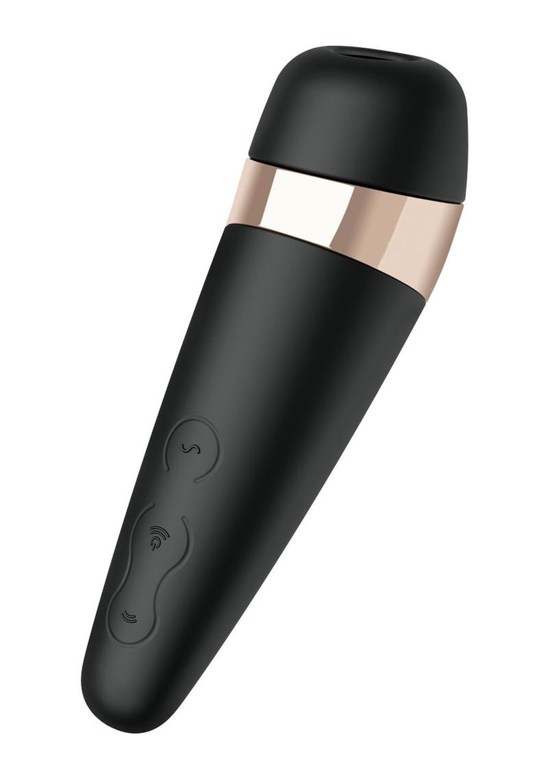 Satisfyer Pro 3+ Air Pulse Stimulation and Vibration - Black/Silver