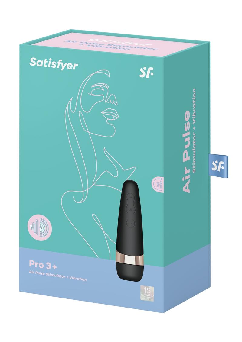 Satisfyer Pro 3+ Air Pulse Stimulation and Vibration