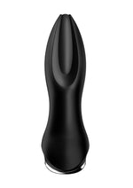 Satisfyer Rotator Plug 2+ Silicone Vibrating Double Anal Stimulator - Black