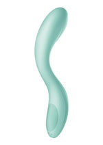 Satisfyer Rrrolling Pleasure Rechargeable Silicone Vibrator - Green/Mint