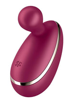 Satisfyer Spot On 1 Rechargeable Silicone Clitoral Vibrator - Berry/Magenta