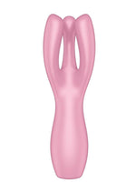 Satisfyer Threesome 3 Rechargeable Silicone Stimulator - Pink