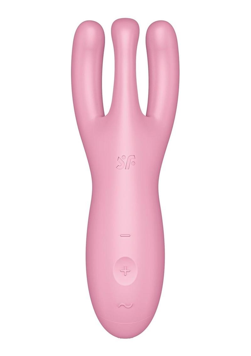 Satisfyer Threesome 4 Rechargeable Silicone Vibrator