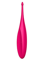 Satisfyer Twirling Fun Silicone Vibrator - Magenta/Pink