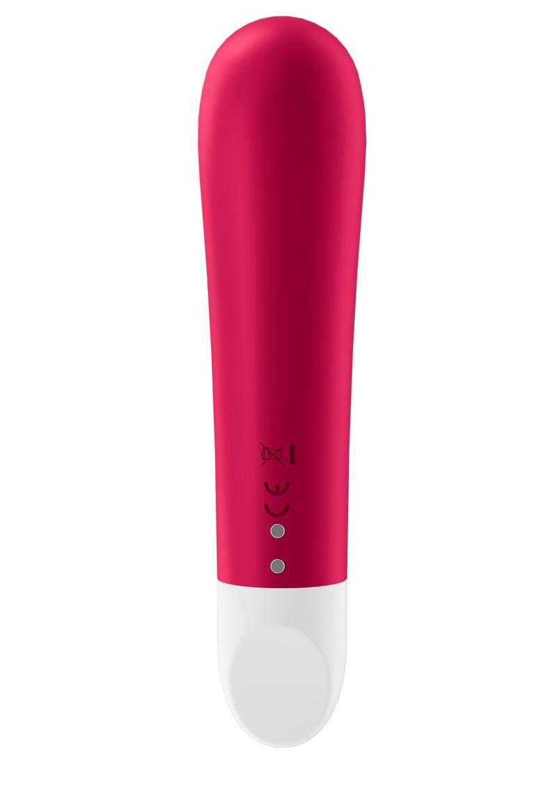 Satisfyer Ultra Power Bullet 1 Rechargeable Silicone Bullet Vibrator - Red