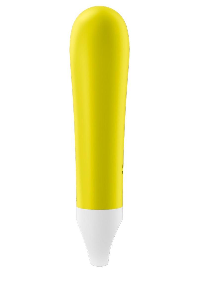 Satisfyer Ultra Power Bullet 1 Rechargeable Silicone Bullet Vibrator - Yellow