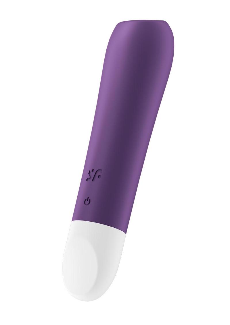 Satisfyer Ultra Power Bullet 2 Rechargeable Silicone Bullet Vibrator - Purple