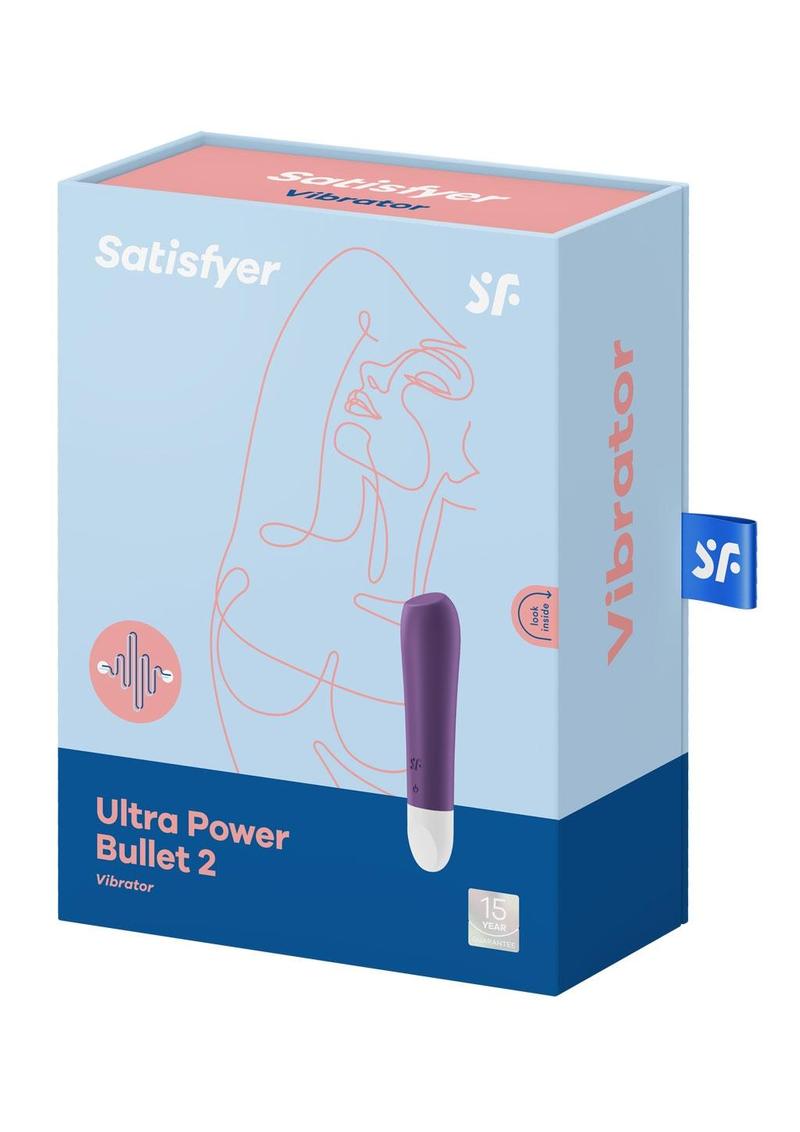 Satisfyer Ultra Power Bullet 2 Rechargeable Silicone Bullet Vibrator