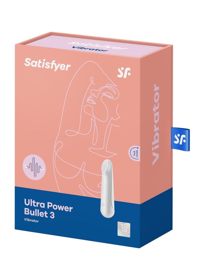 Satisfyer Ultra Power Bullet 3 Rechargeable Silicone Bullet Vibrator