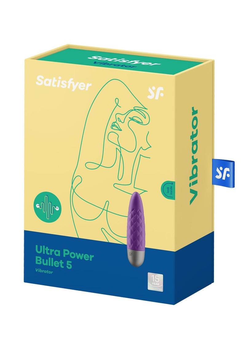 Satisfyer Ultra Power Bullet 5 Rechargeable Silicone Bullet Vibrator