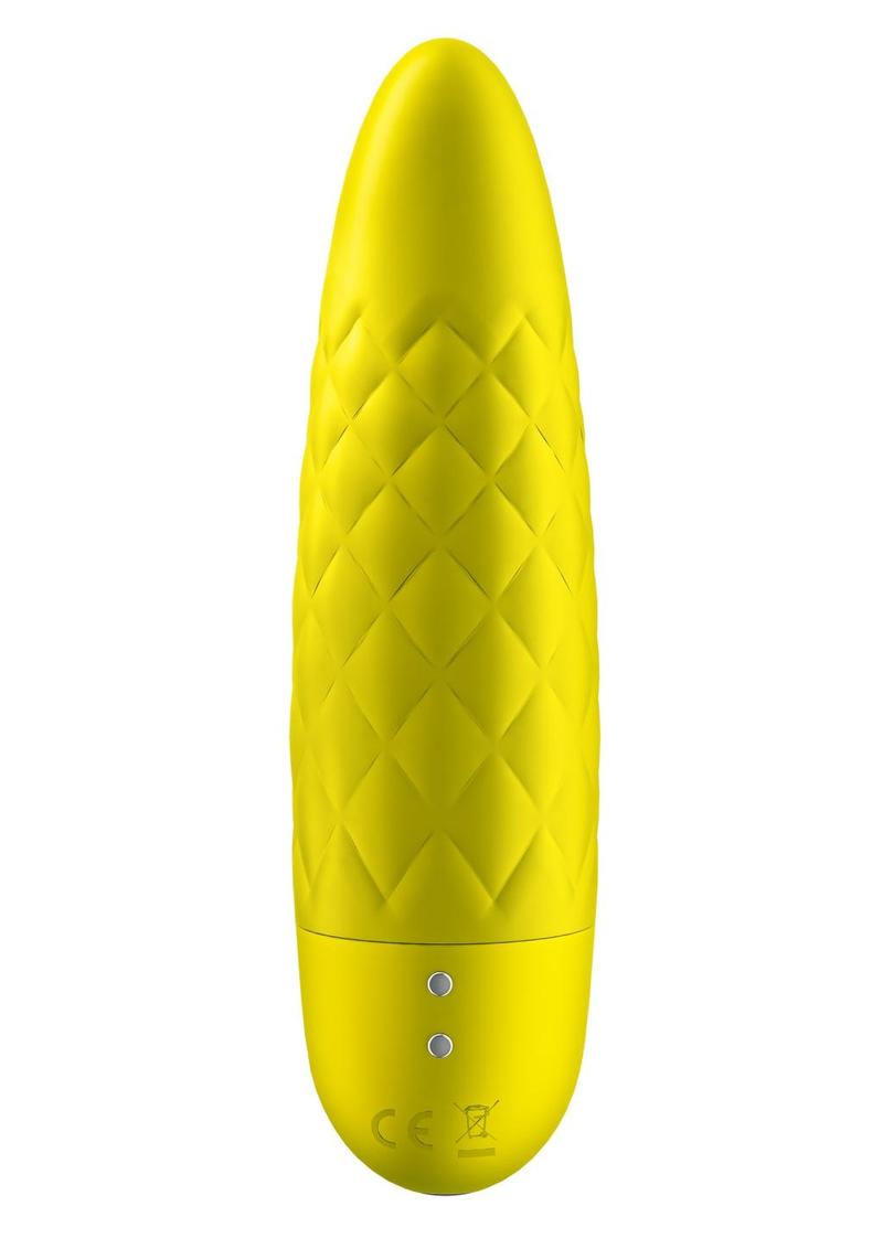 Satisfyer Ultra Power Bullet 5 Rechargeable Silicone Bullet Vibrator - Yellow