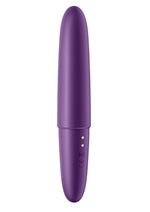 Satisfyer Ultra Power Bullet 6 Rechargeable Silicone Bullet Vibrator - Purple