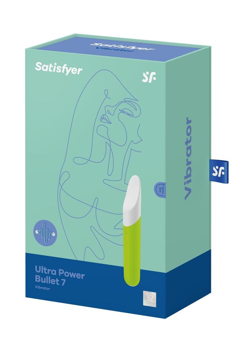 Satisfyer Ultra Power Bullet 7 Rechargeable Silicone Bullet Vibrator