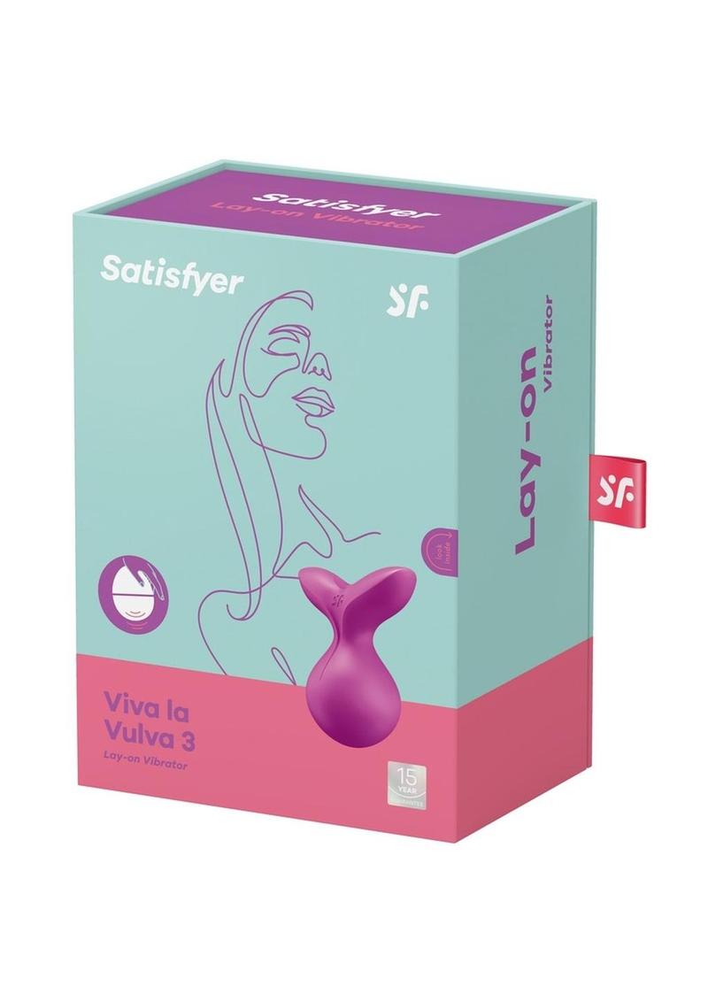 Satisfyer Viva LA Vulva 3 Rechargeable Silicone Clitoral Stimulator