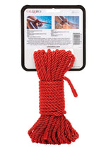 Scandal BDSM Rope - Red - 10m/32.75ft