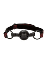 Scandal Bed Restraint Kit - Black/Red