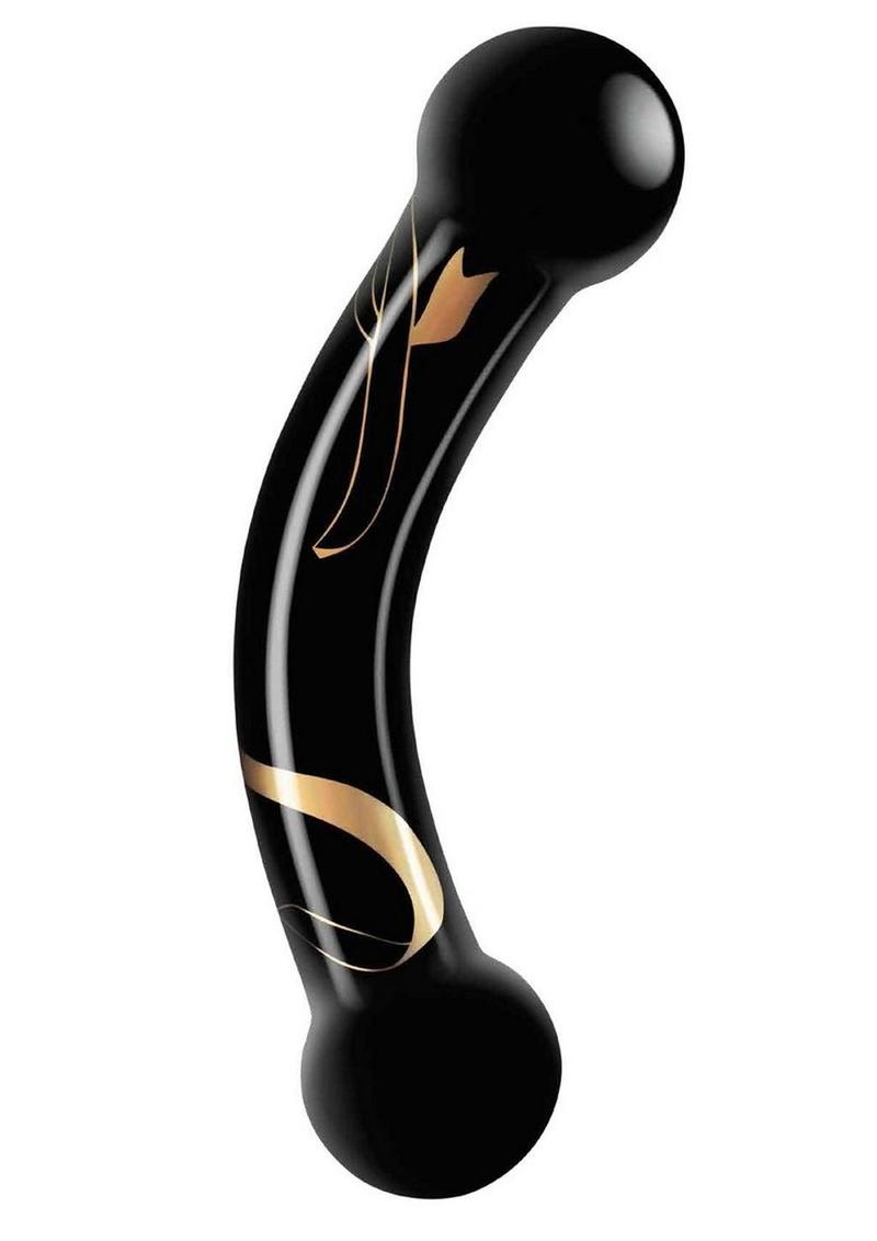 Secret Kisses Handblown Double Ended Glass Dildo