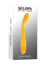 Selopa Lemon Squeeze Rechargeable Silicone G-Spot Vibrator