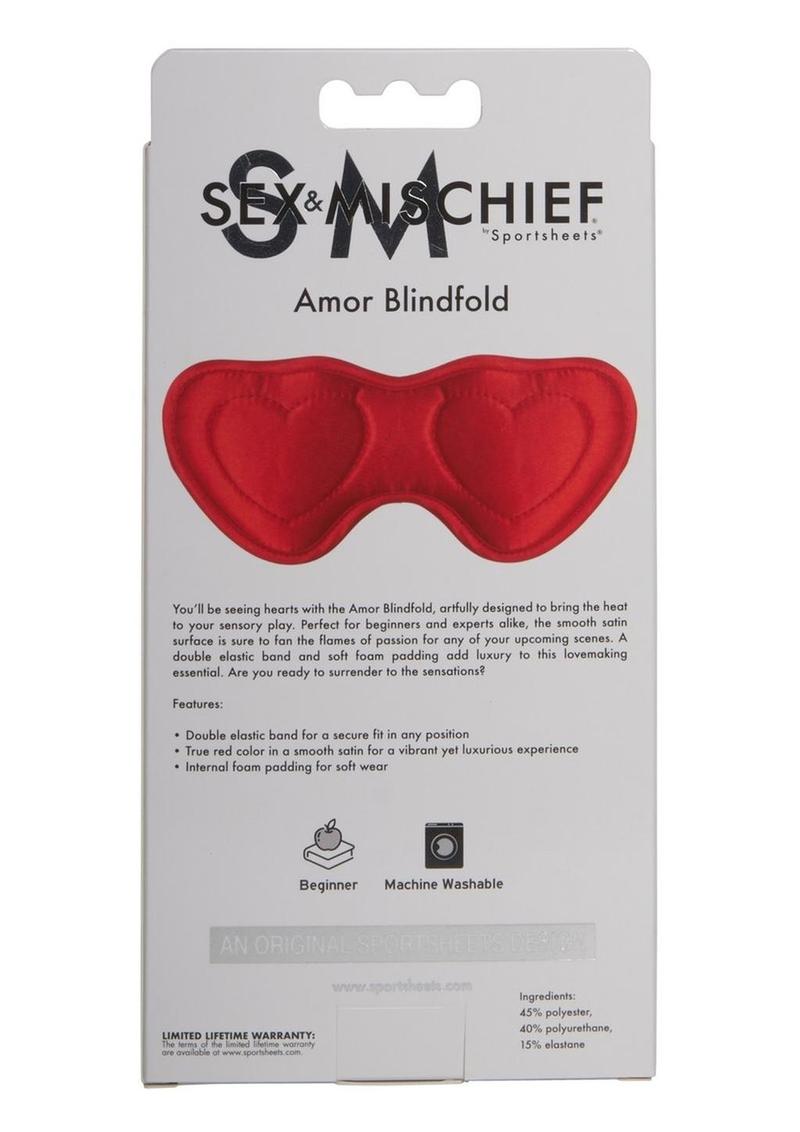 Sex and Mischief Amor Blindfold