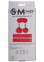 Sex and Mischief Amor Bondage Beginner Kit - Black/Red