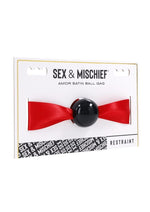 Sex and Mischief Amor Satin Ball Gag