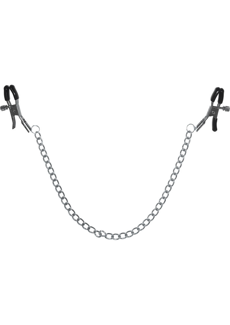 Sex and Mischief Chained Nipple Clamps