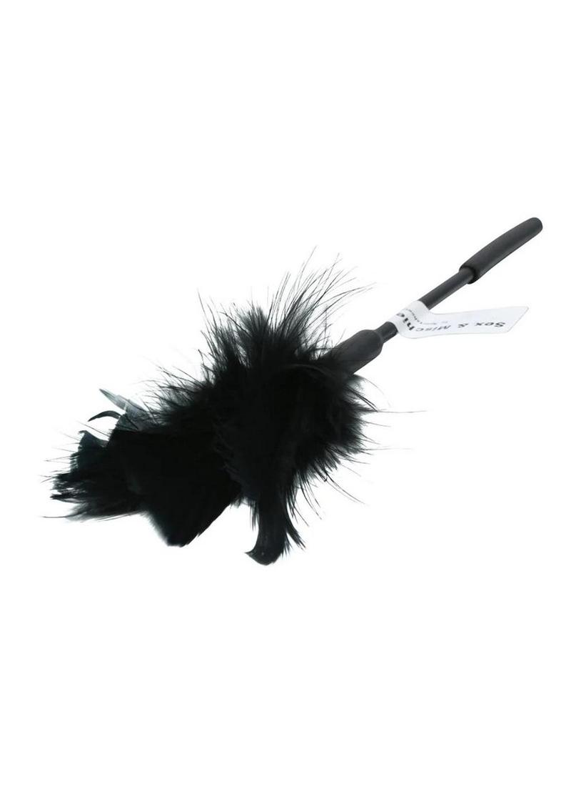 Sex and Mischief Feather Tickler - Black