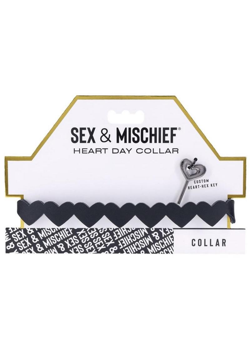 Sex and Mischief Heart Day Collar