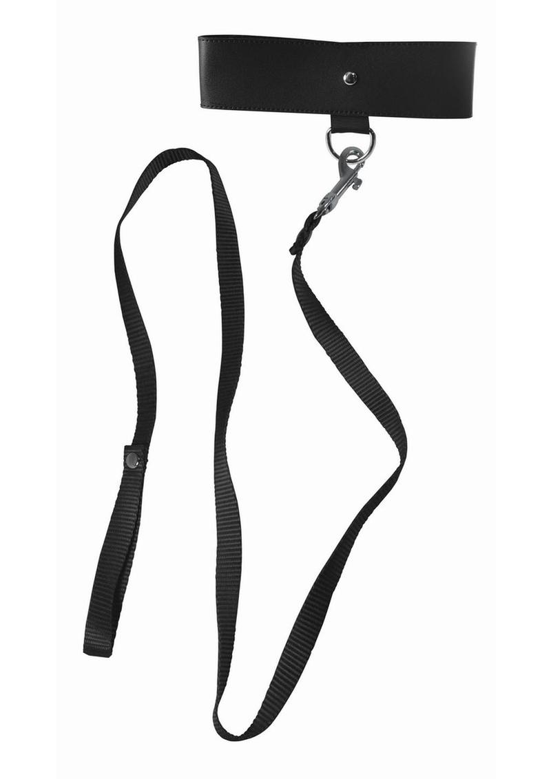 Sex and Mischief Leash and Collar - Black