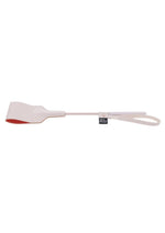 Sex and Mischief Peaches N Creame Riding Crop - Ivory/Orange