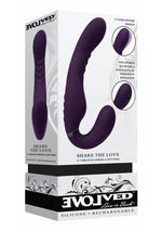 Share The Love Rechargeable Silicone Dual Vibrator