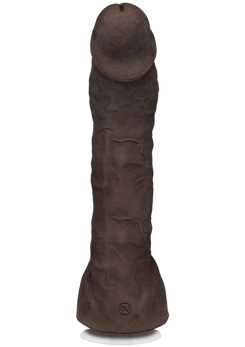 Signature Cocks Ultraskyn Prince Yahshua Dildo - Chocolate - 10.5in