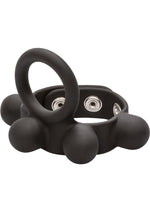 Silicone Medium Weighted C-Ring Ball Stretcher Cock Ring