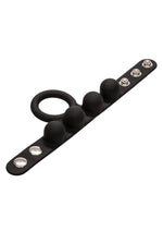 Silicone Medium Weighted C-Ring Ball Stretcher Cock Ring