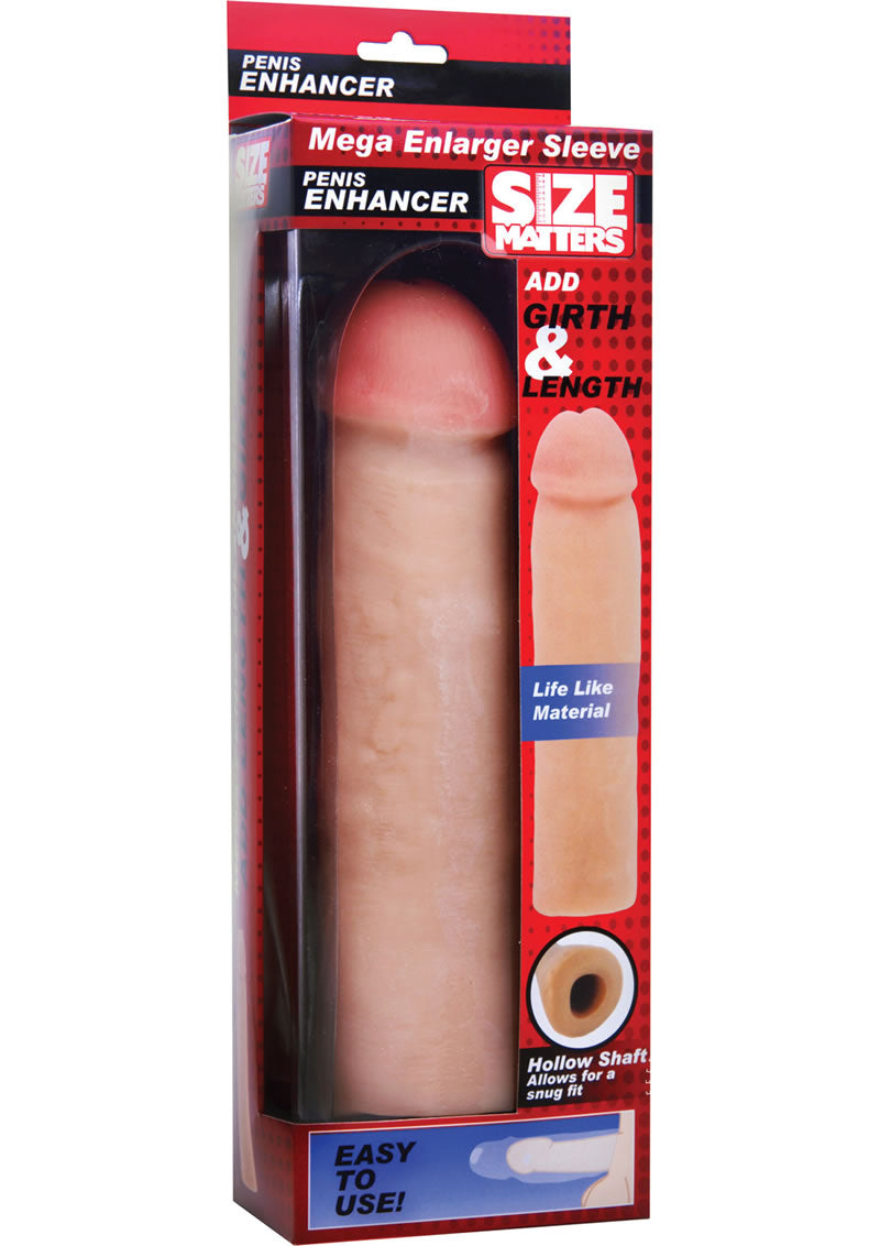 Size Matters Mega Enlarger Sleeve Penis Enhancer