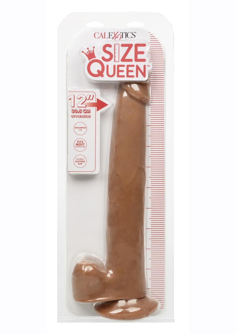 Size Queen Dildo with Balls