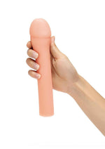 Size Up Extra Realistic Penis Extender - Vanilla - 3in