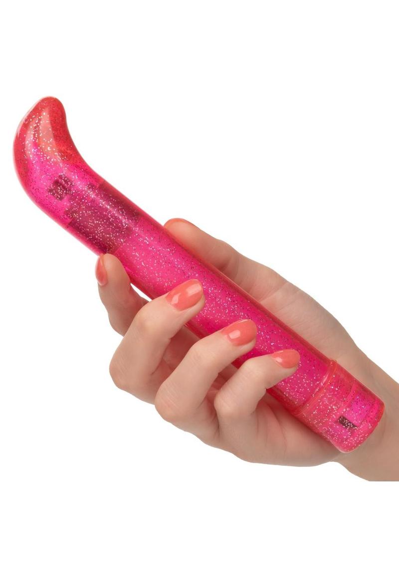 Sparkle Slim G Vibrator - Pink