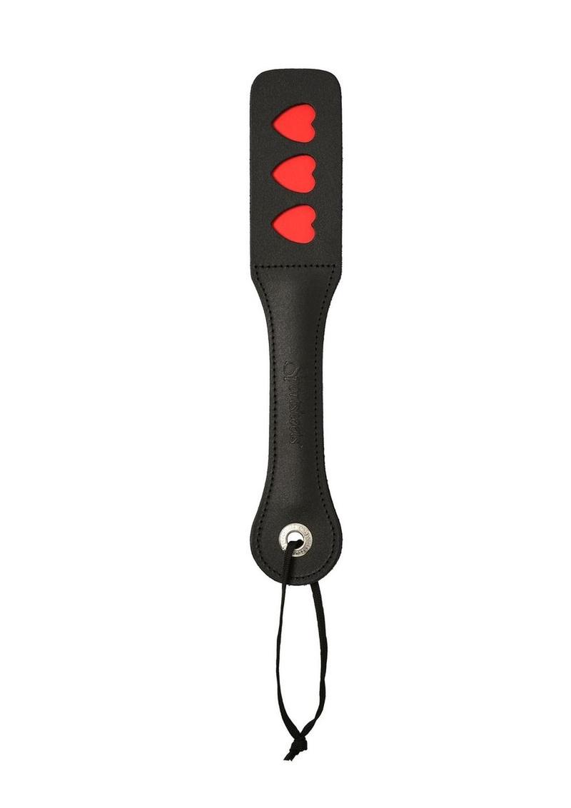 Sportsheets Leather Heart Impression Paddle