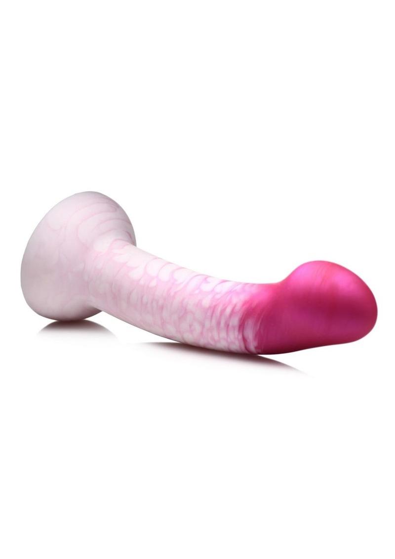 Strap U G-Swirl G-Spot Silicone Dildo - Pink