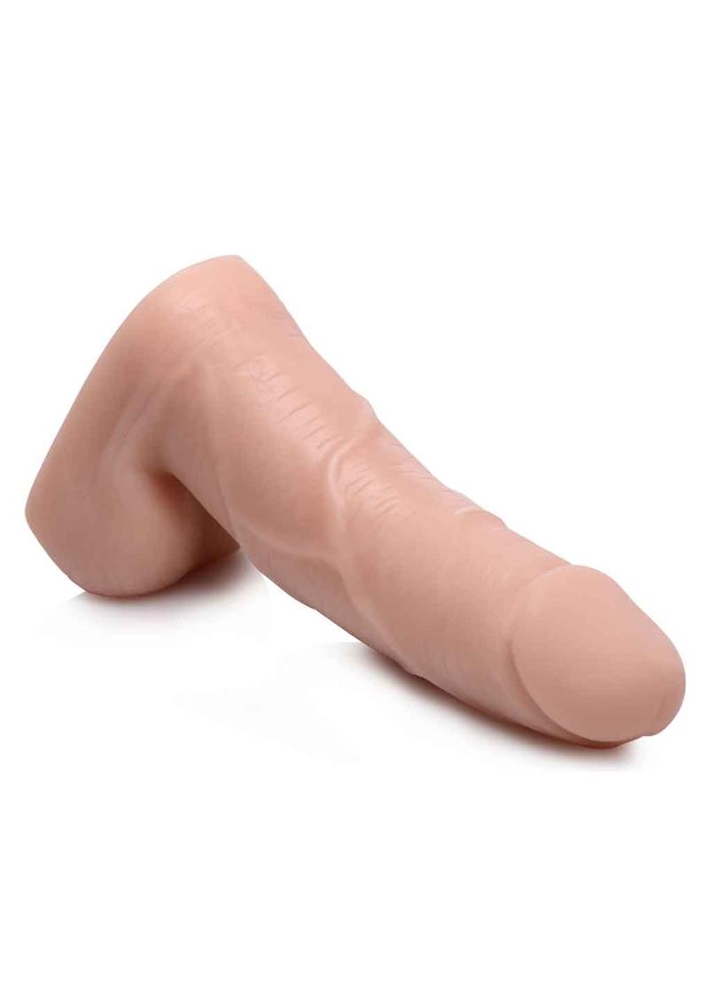 Strap-U Large Bulge Soft Packer Dildo - Vanilla - 6.5in