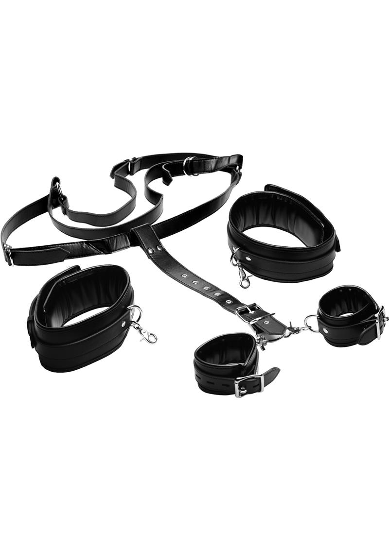 Strict Thigh Sling with Wrist Cuffs