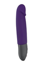 Stronic Real Rechargeable Silicone Thrusting Vibrator - Purple