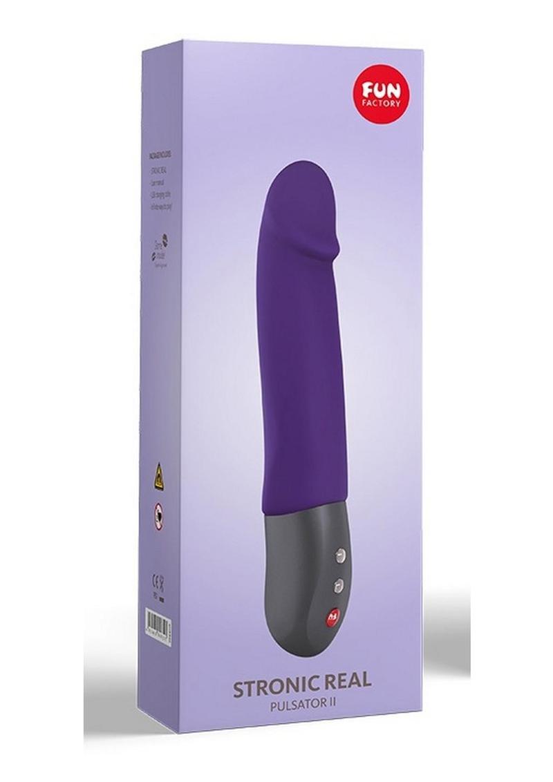 Stronic Real Rechargeable Silicone Thrusting Vibrator