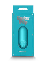 Sugar Pop Harmony Rechargeable Silicone Mini Vibrator - Teal