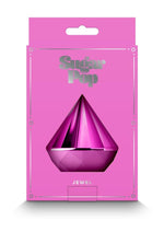 Sugar Pop Jewel Rechargeable Silicone Clitoral Stimulator - Pink